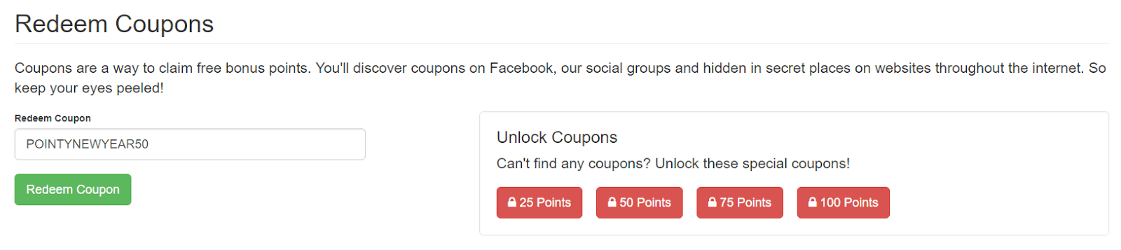 pointprizes point coupon